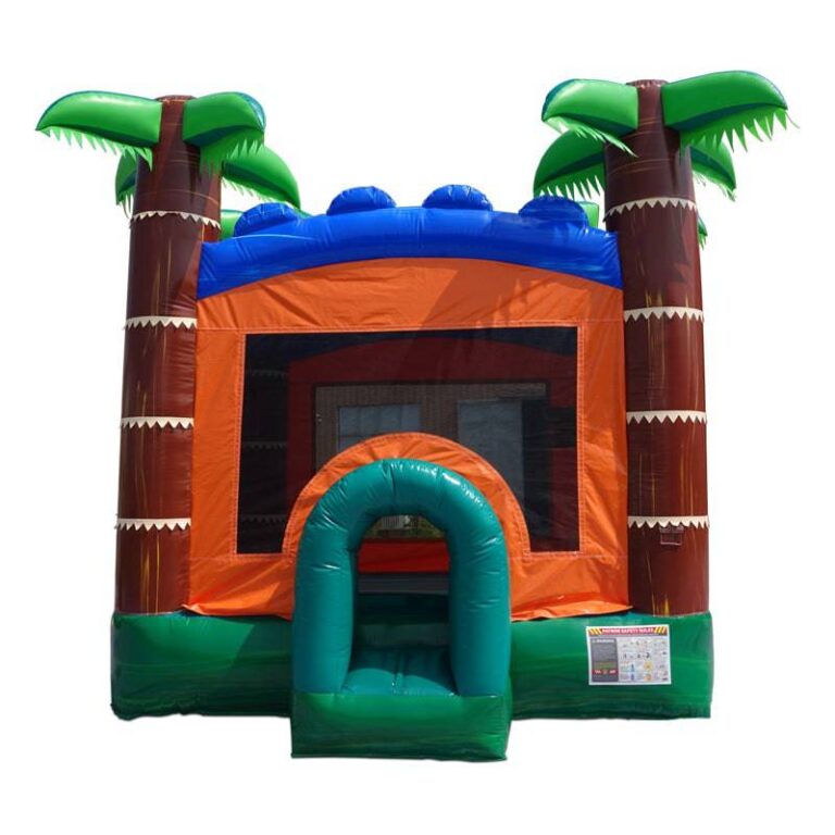 Tropical Island Bounce House