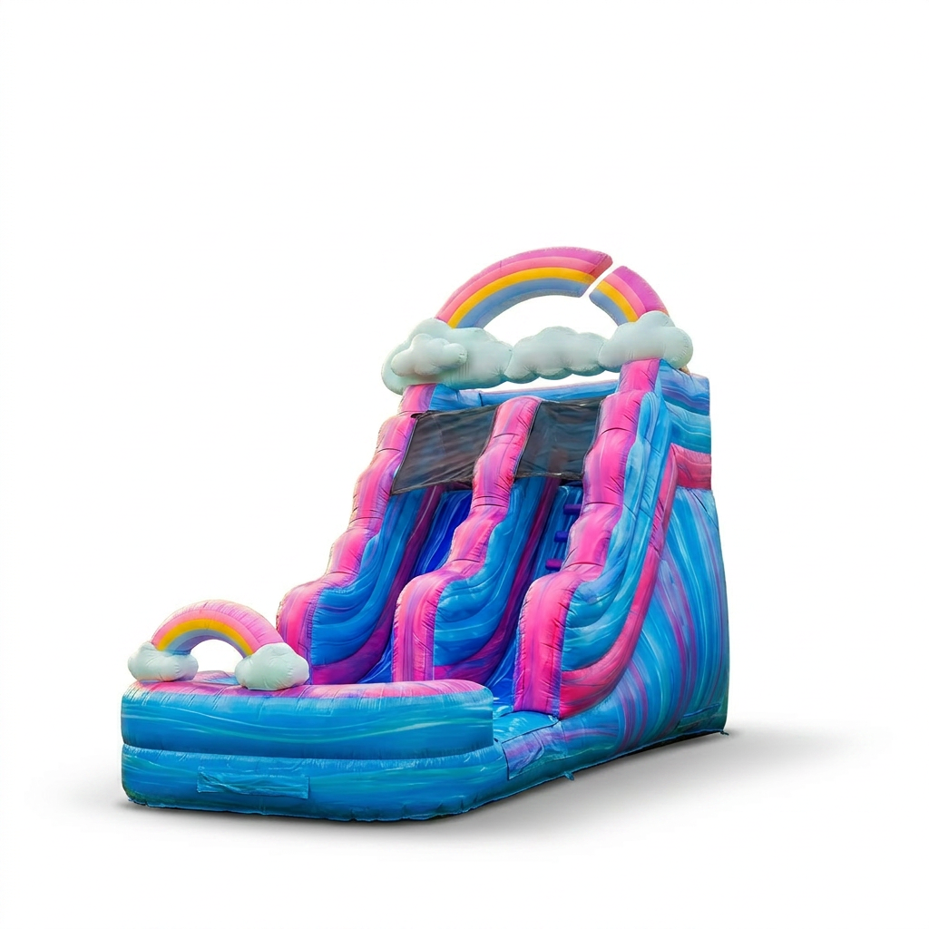 16ft Over The Rainbow waterslide